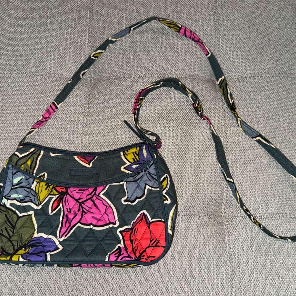 Vera Bradley Floral Quilted Crossbody Bag